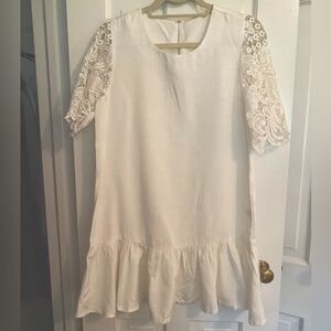 Drop waist shift dress